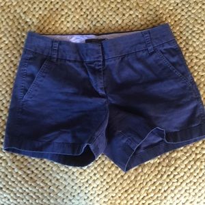 J. Crew 4in Chino Shorts Baby blue size 4